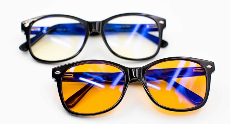 Amber Color - Blue Light Block Glasses